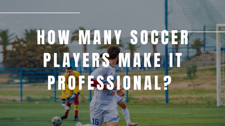 How many soccer players make it professional?