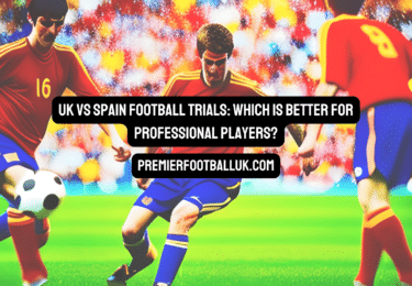 UK vs Spain football trials